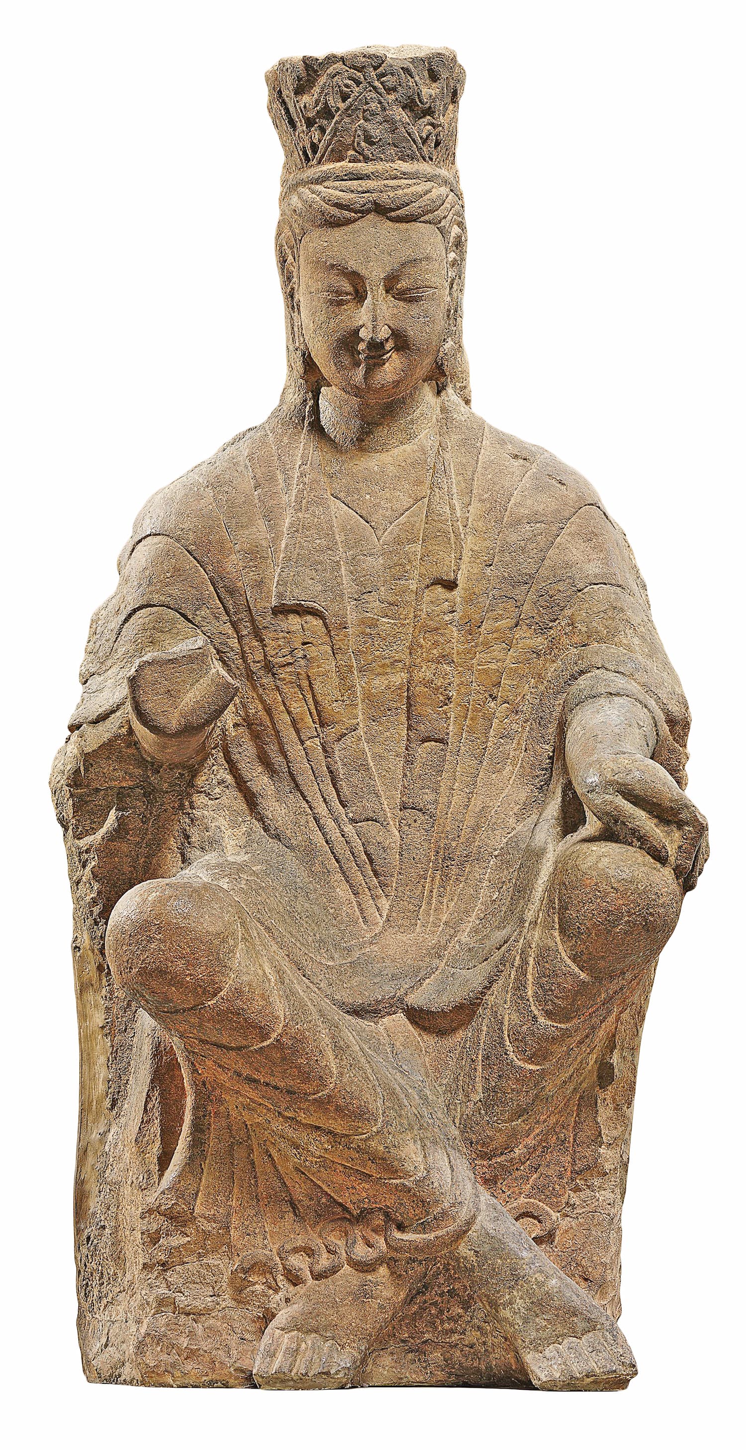 交腳彌勒菩薩 北魏 (386-534) 大都會藝術博物館藏