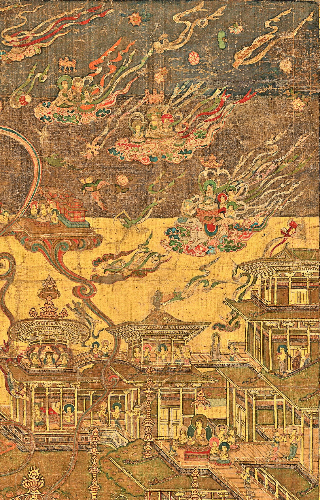 阿彌陀佛西方極樂世界（局部）