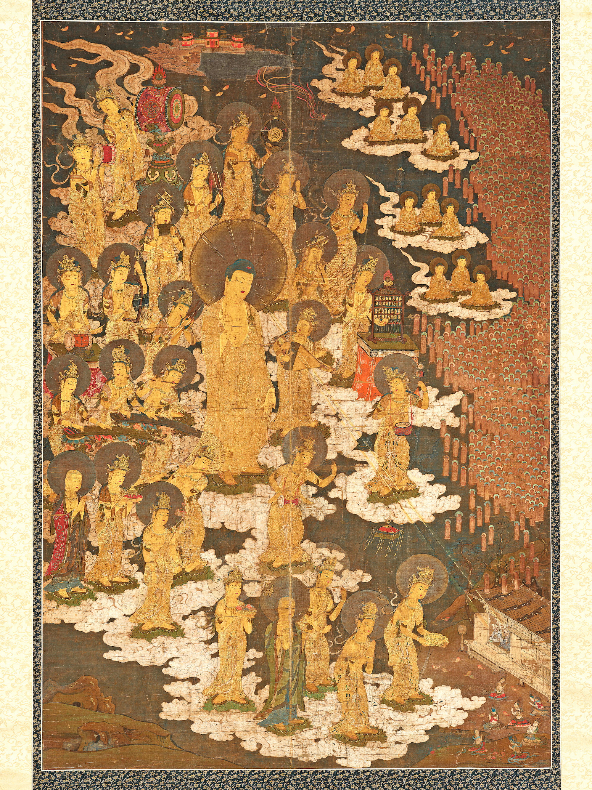 阿彌陀佛聖來迎圖