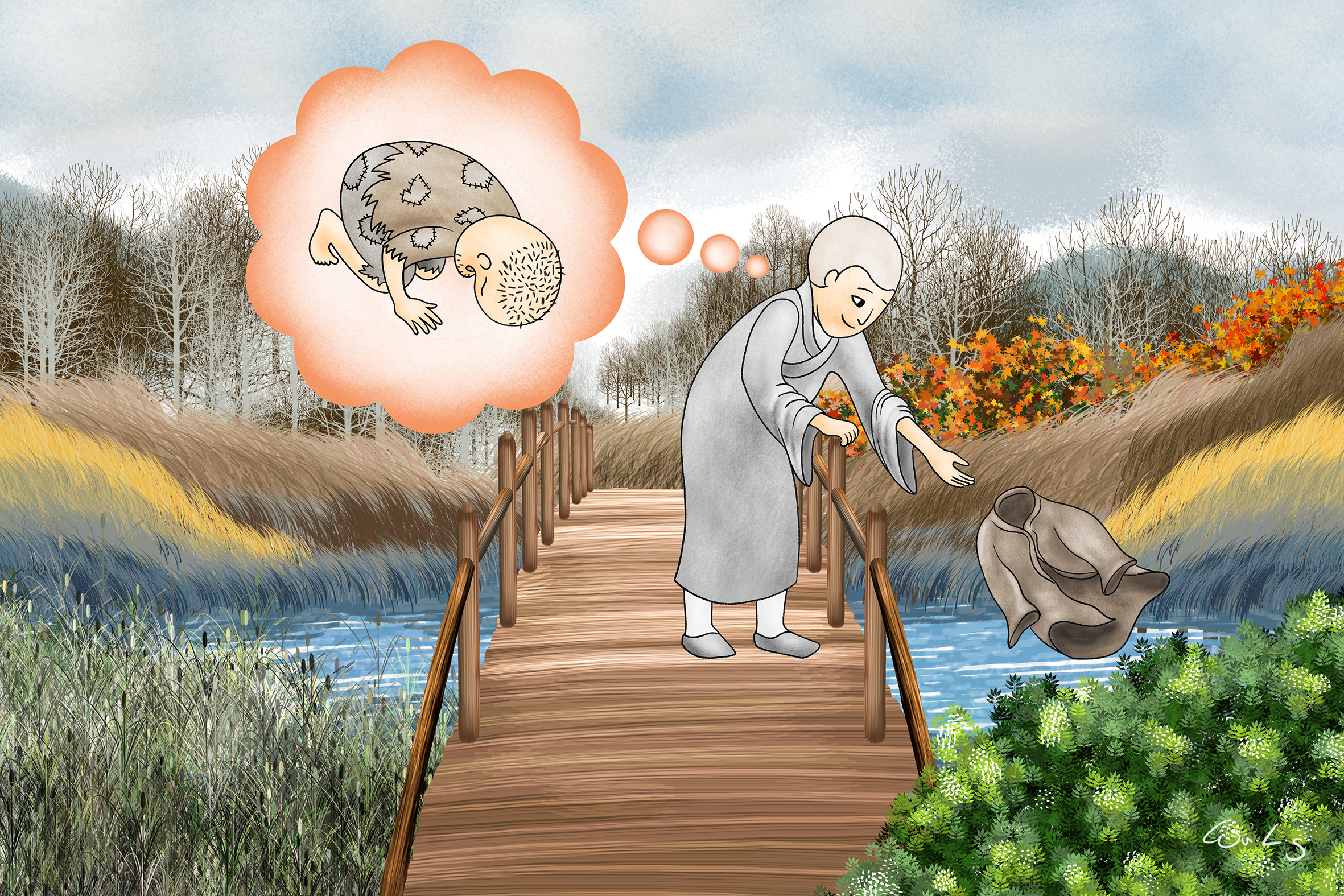 頁面 109 圖片 1 - 和尚心想