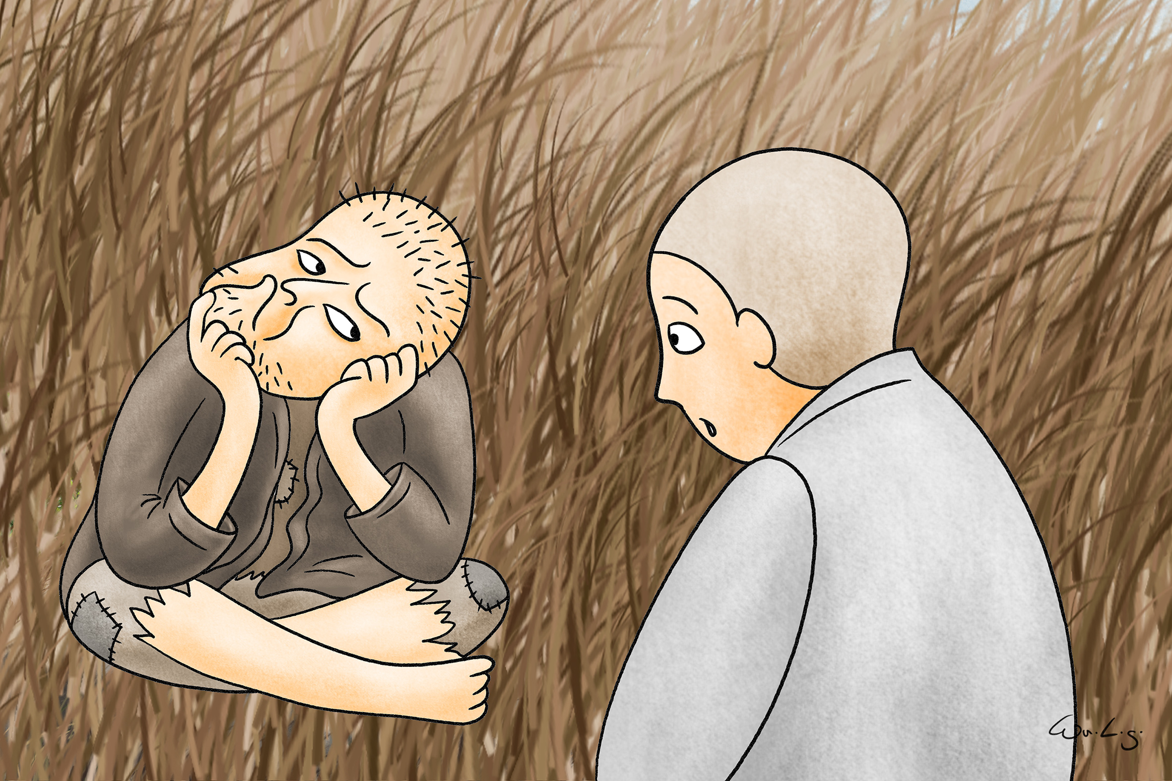 頁面 110 圖片 1 - 乞丐回答