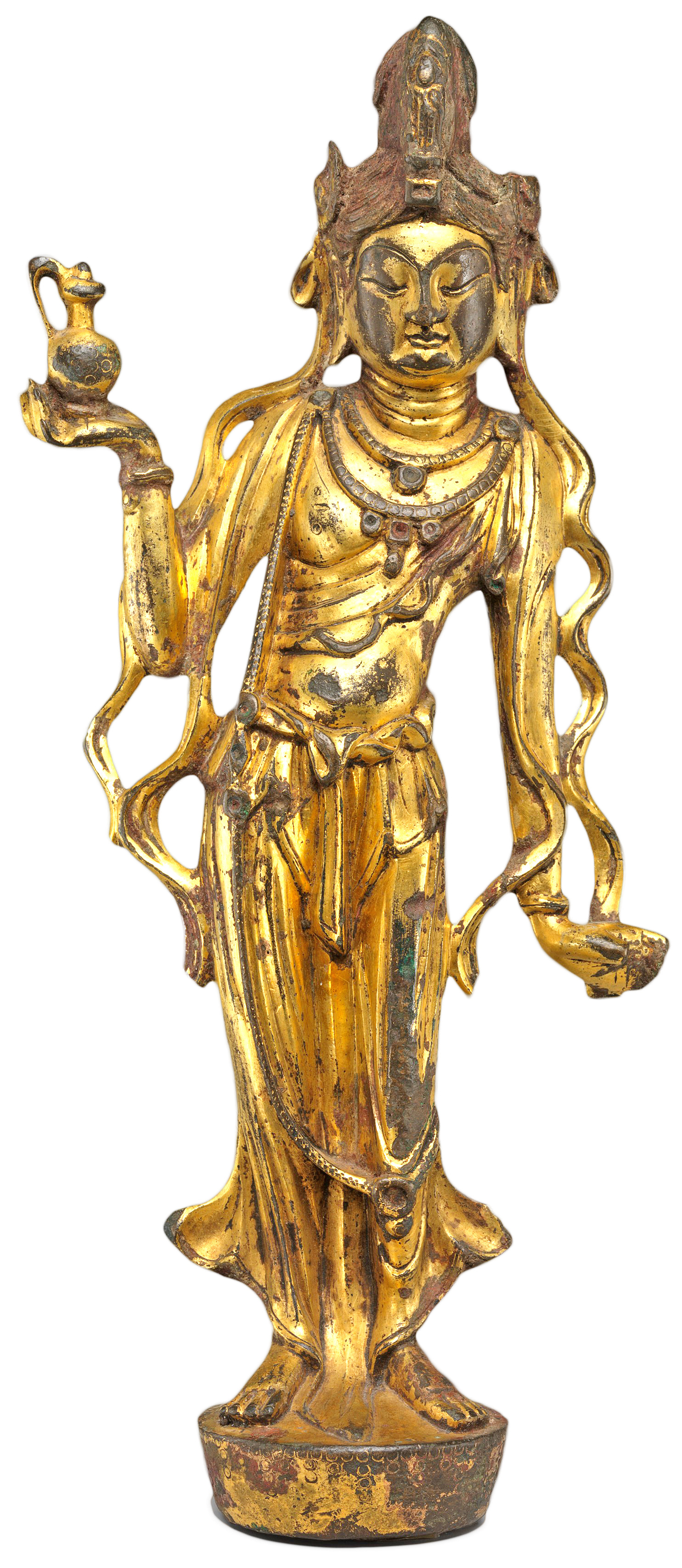 觀世音菩薩　唐朝（618–907）　大都會藝術博物館藏