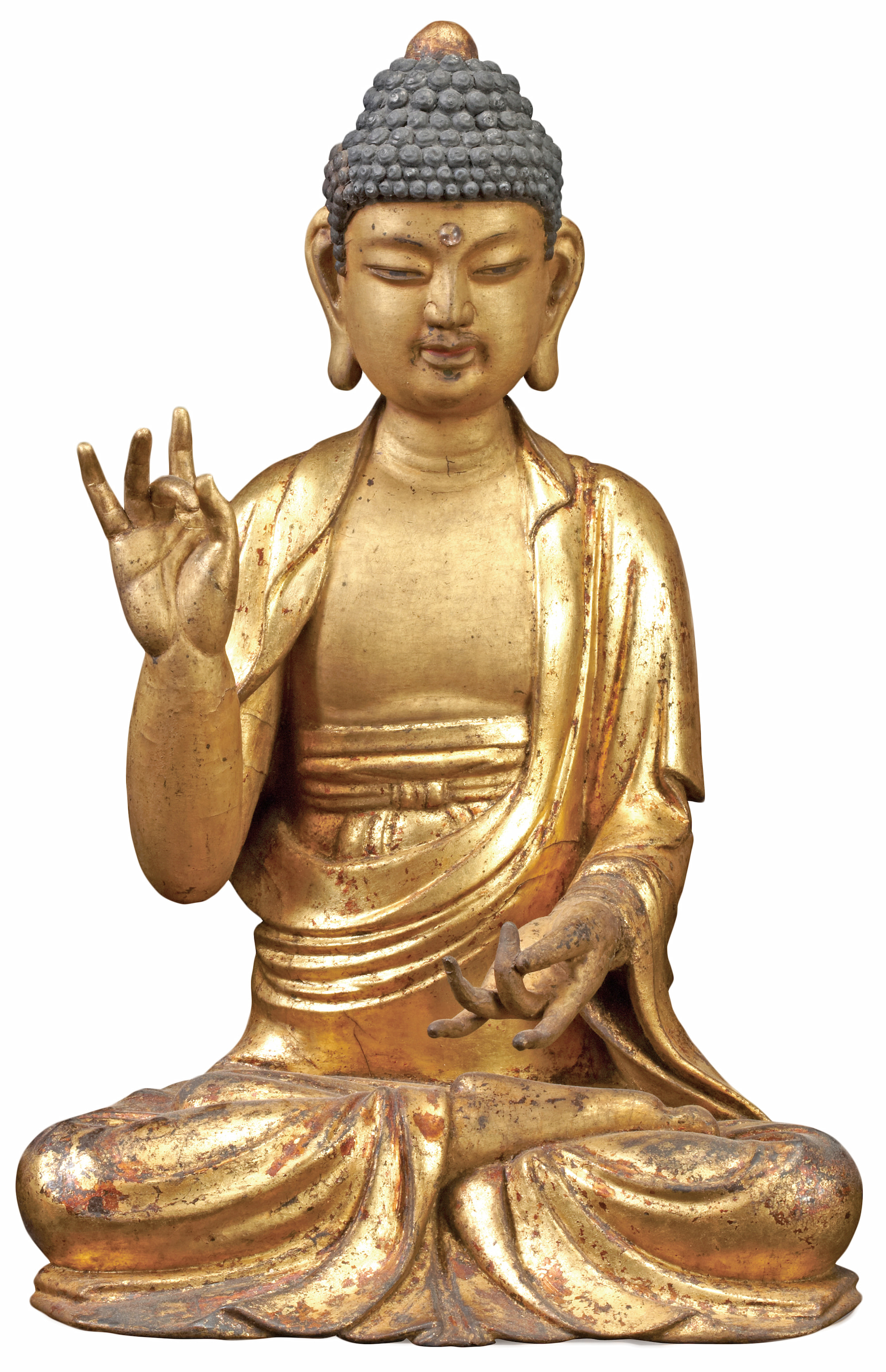 木坐阿彌陀佛　15世紀　朝鮮王朝　韓國國家博物館藏