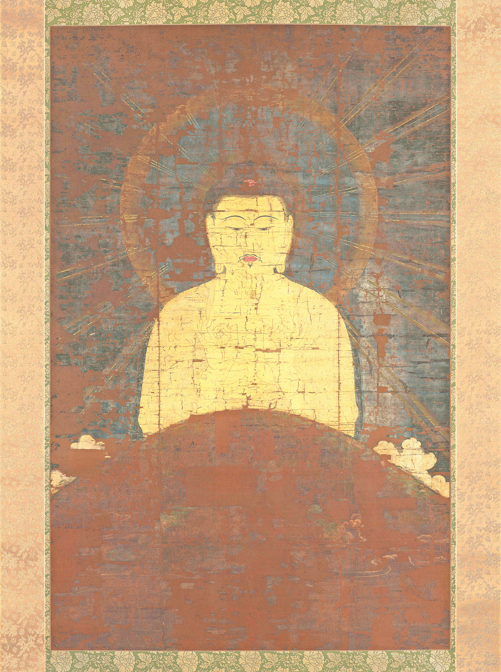 山越阿彌陀佛　鎌倉時代（1185－1333）　奈良國立博物館藏