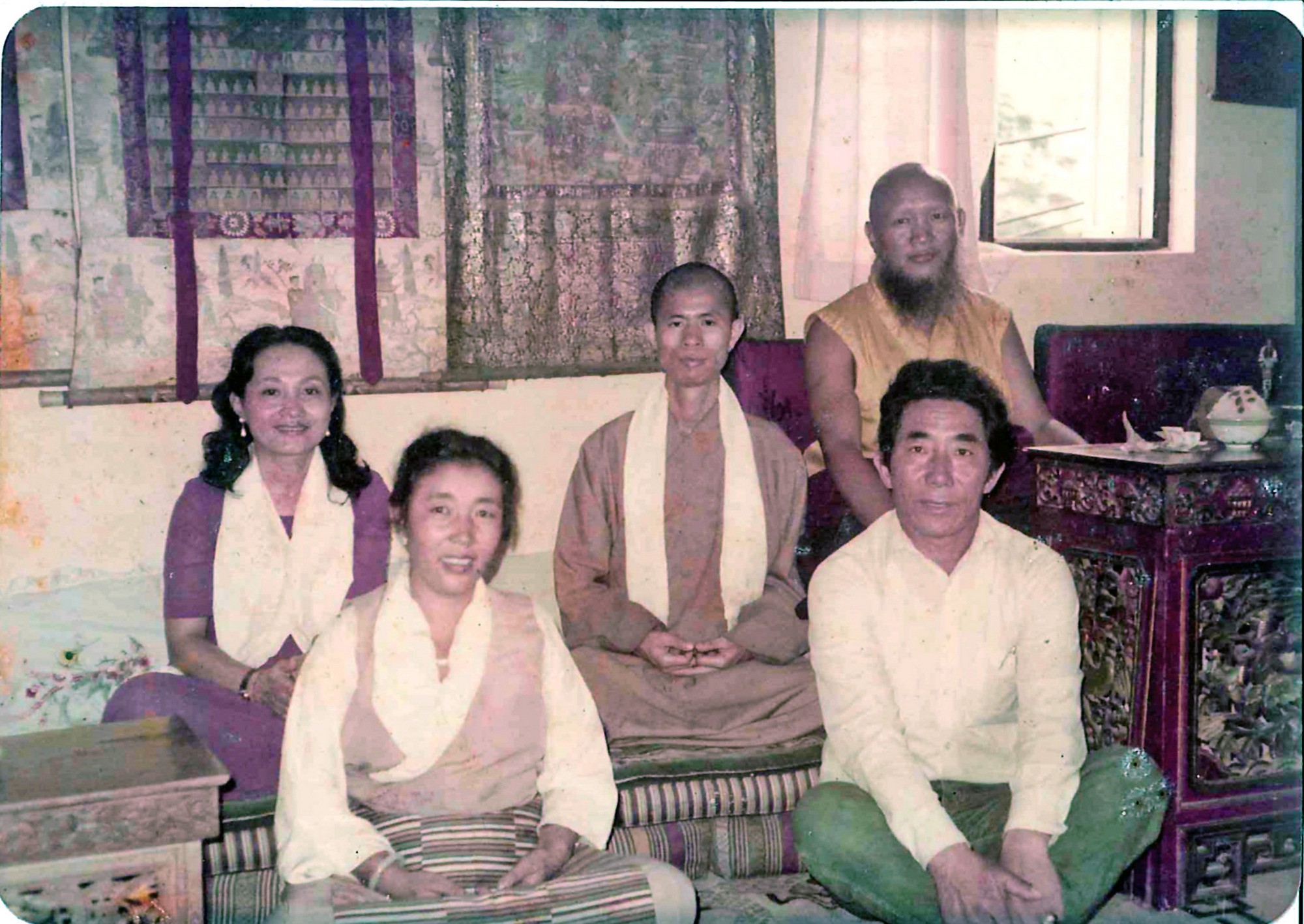 慧淨法師（中）1985年春　往尼泊爾　住喇嘛廟一個月