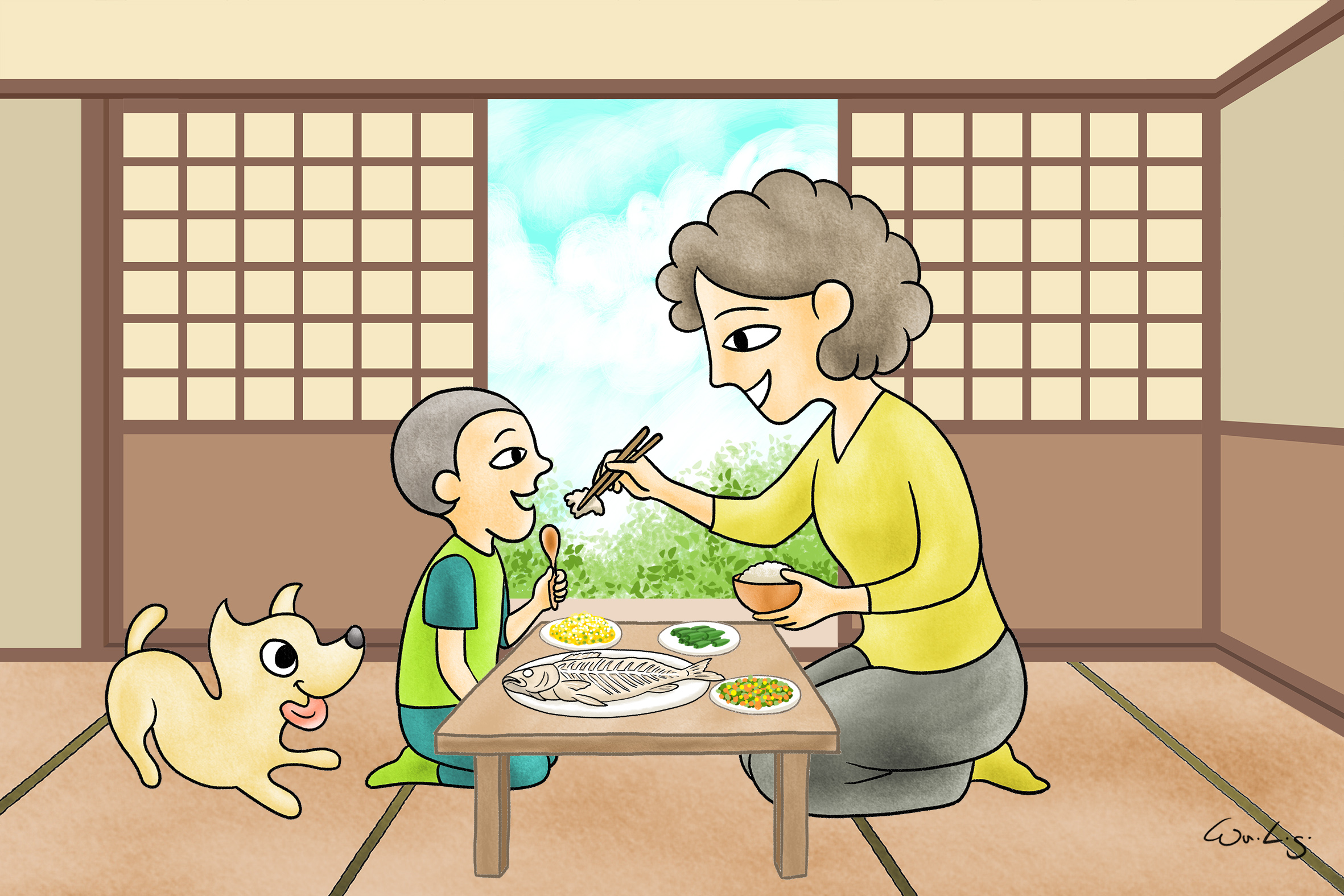 漫畫專欄-兒女不懂父母心