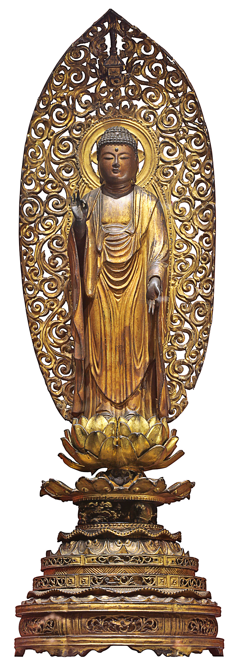 阿彌陀佛　江戶時代（1603–1868）　日內瓦民族博物館藏