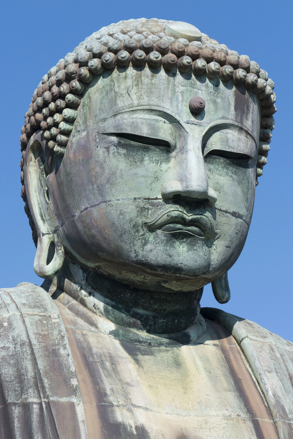 鐮倉大佛臉部