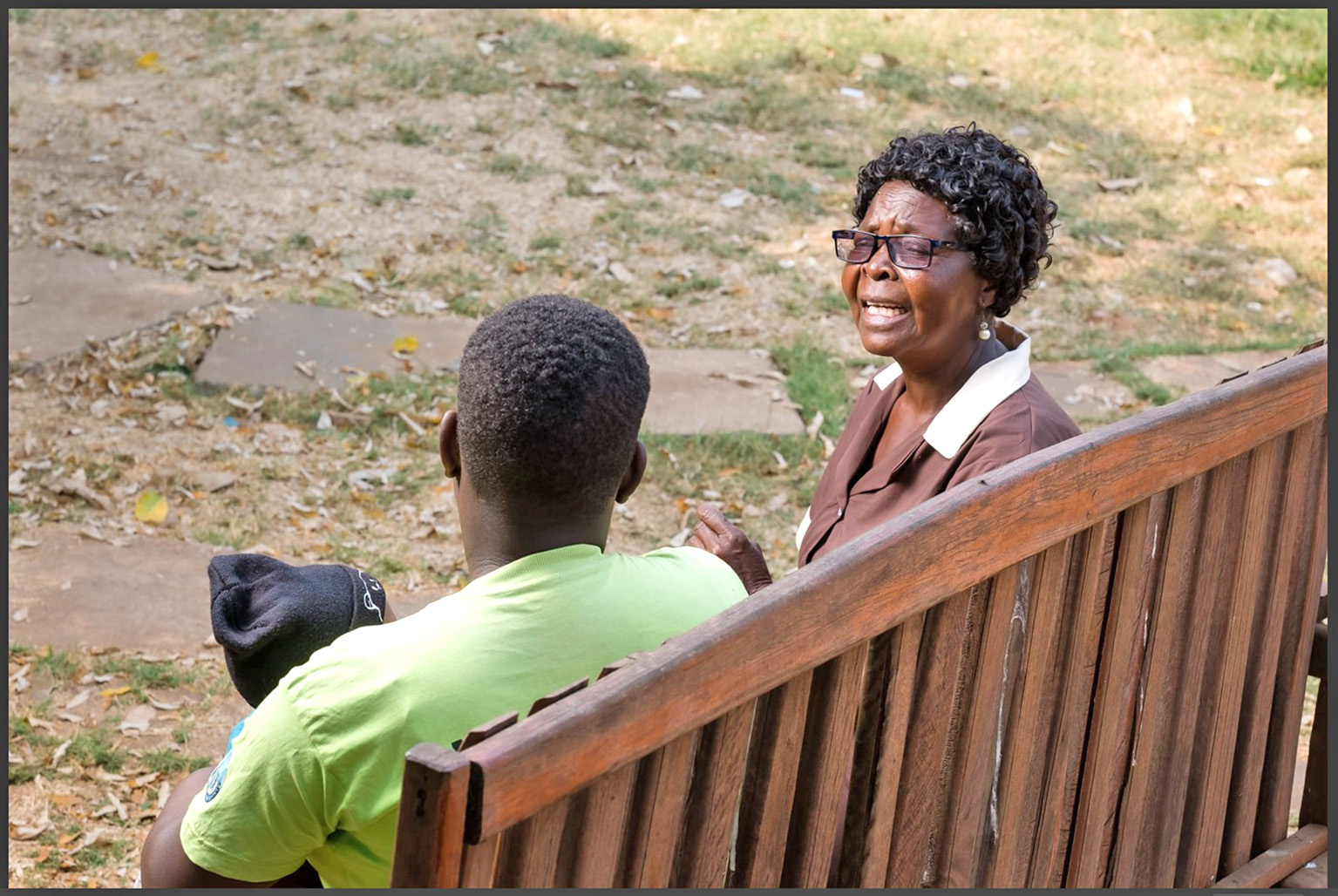辛巴威的友誼長椅 - 插圖