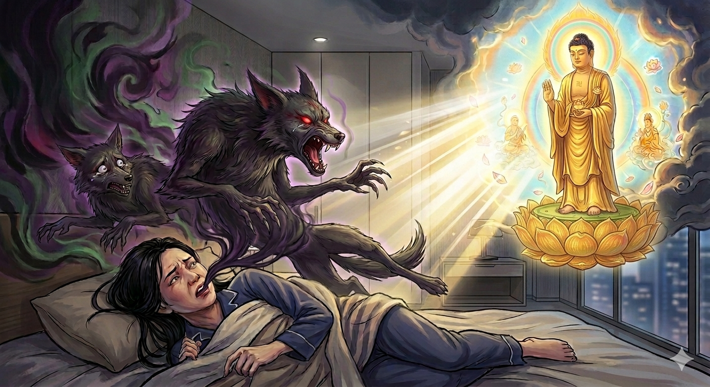 念佛佛現狐精遠離 - 插圖